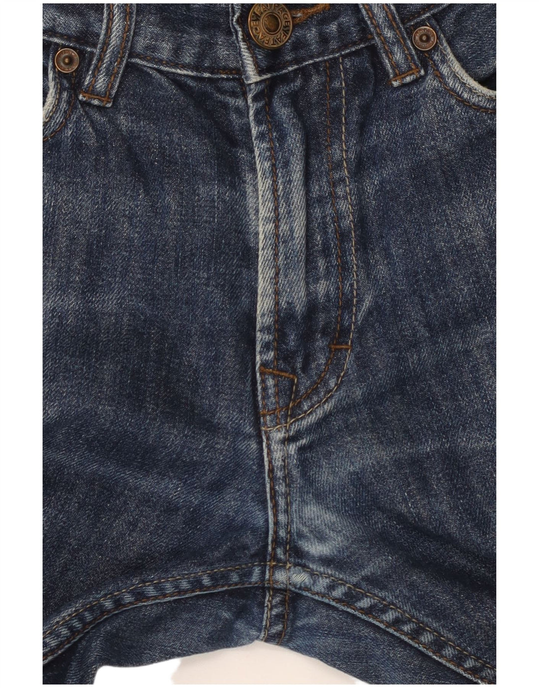 FAT FACE Dame Slim Jeans W30 L29 Blå Bomuld