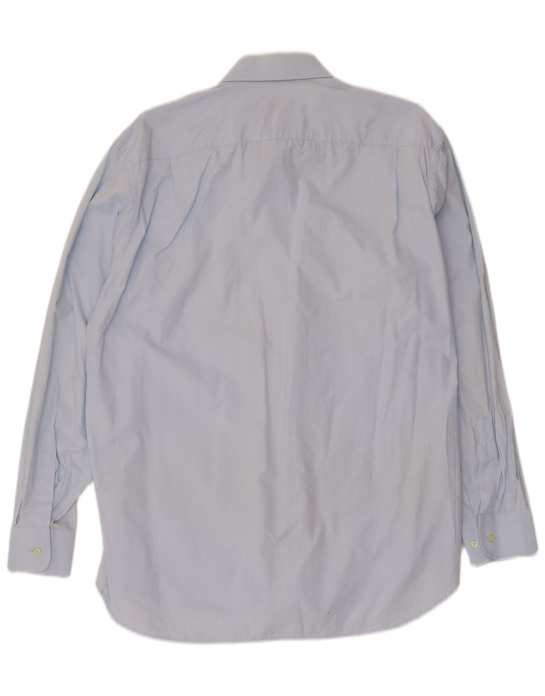 Valentino Mens Shirt Size 41 16 Large Blue Cotton