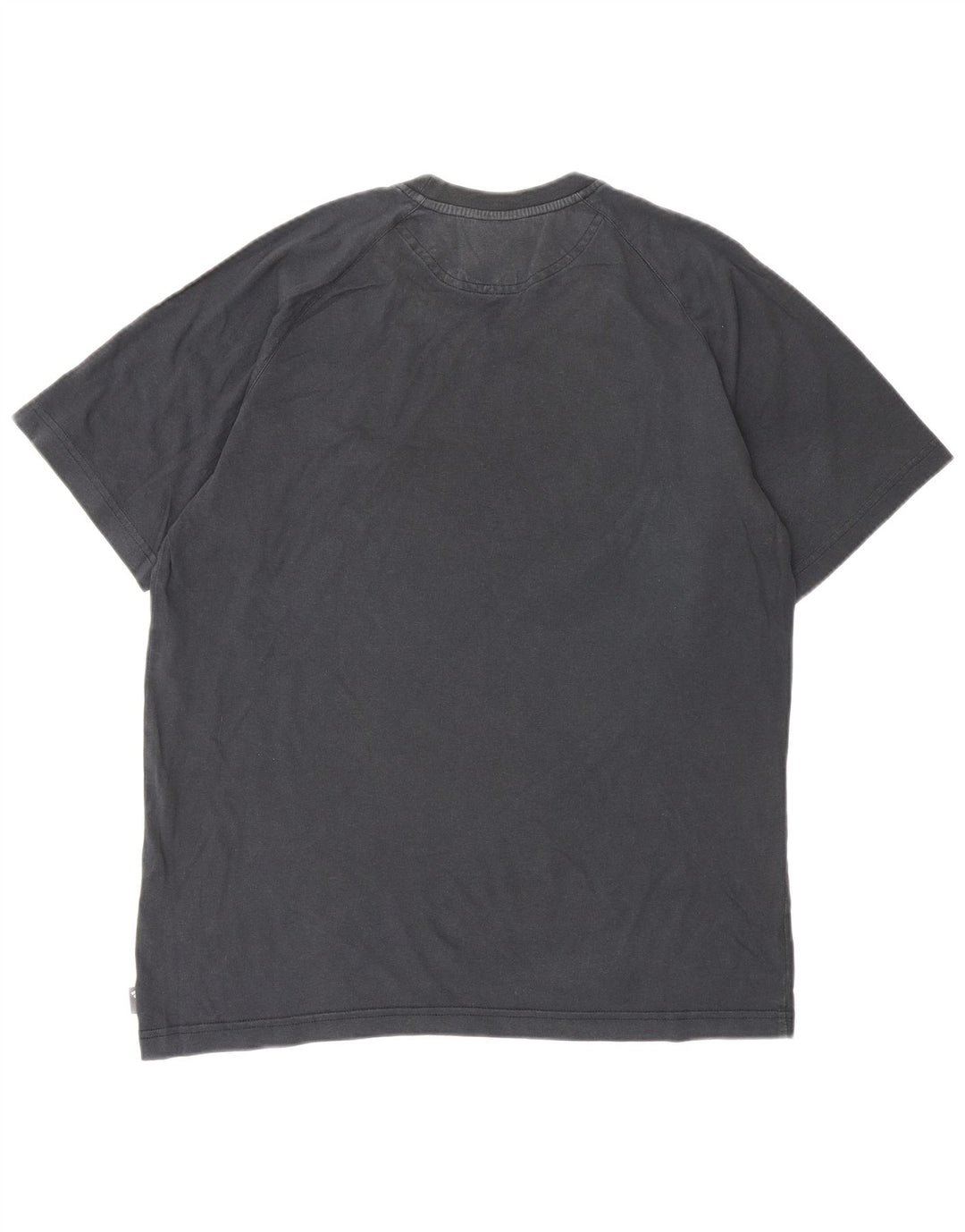 ADIDAS Mens T-Shirt Top Medium Black Cotton