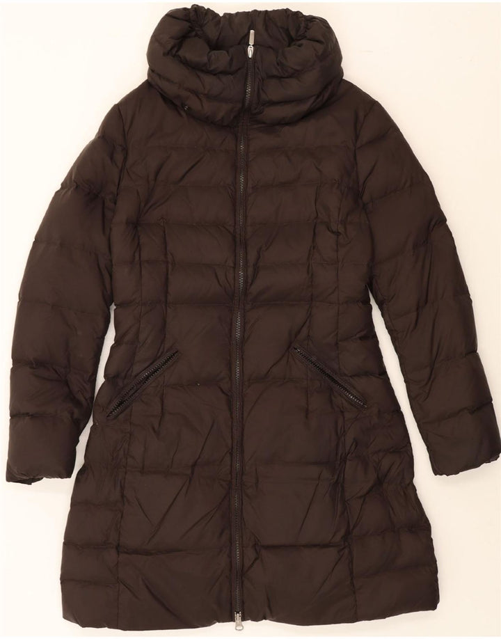 BENETTON Womens Padded Coat IT 48 XL Brown Polyamide Vintage Benetton and Second-Hand Benetton from Messina Hembry 