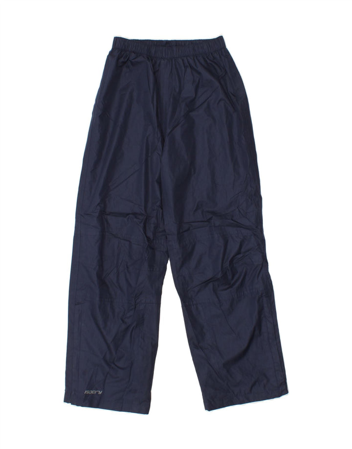 MOUNTAIN WAREHOUSE Boys Tracksuit Trousers 11-12 Years Navy Blue Vintage Mountain Warehouse and Second-Hand Mountain Warehouse from Messina Hembry 