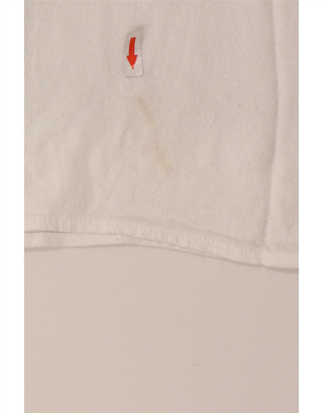 Zara hæklet bluse top UK 12 Medium Beige Colourblock Polyester