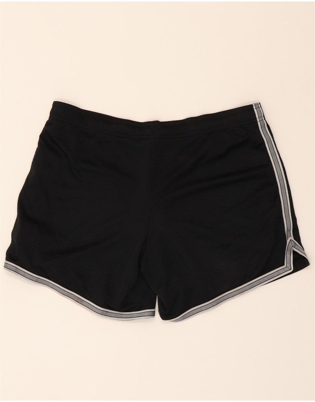 NIKE Womens Sport Shorts UK 18 XL  Black Polyester Vintage Nike and Second-Hand Nike from Messina Hembry 