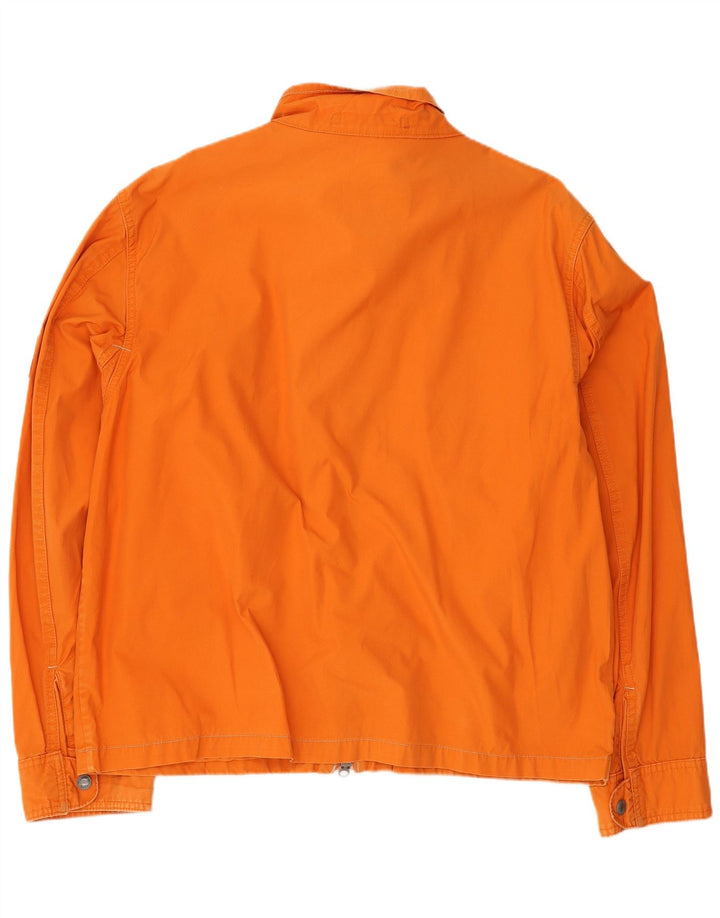 Timberland Herre Bomber Jacket UK 40 Stor Orange Bomuld