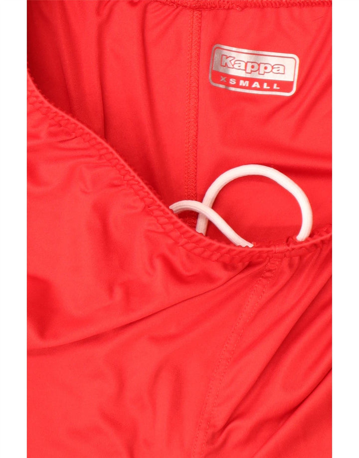 KAPPA Mens Graphic Sport Shorts XS  Red