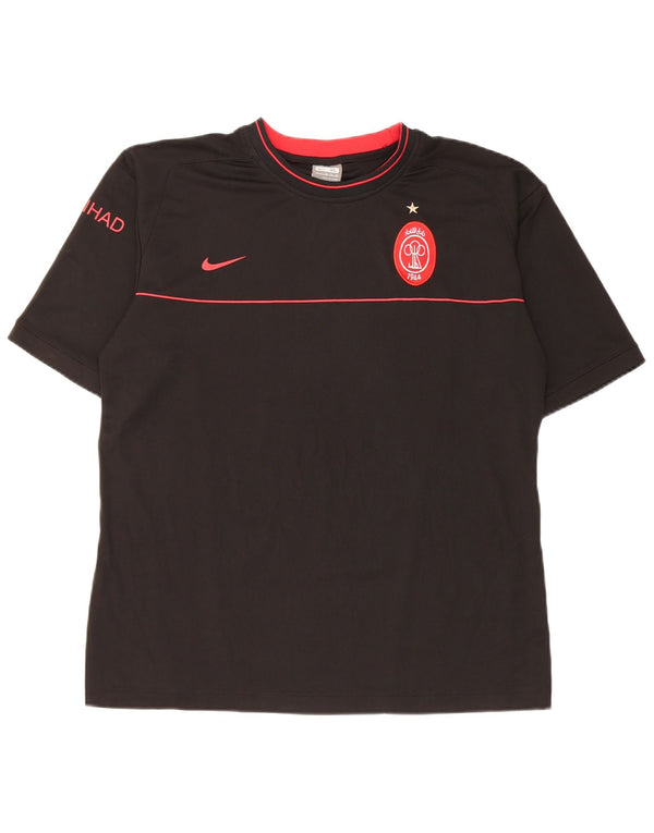 Nike Hommes Al-Ittihad SC T-Shirt Graphique Haut XL Noir