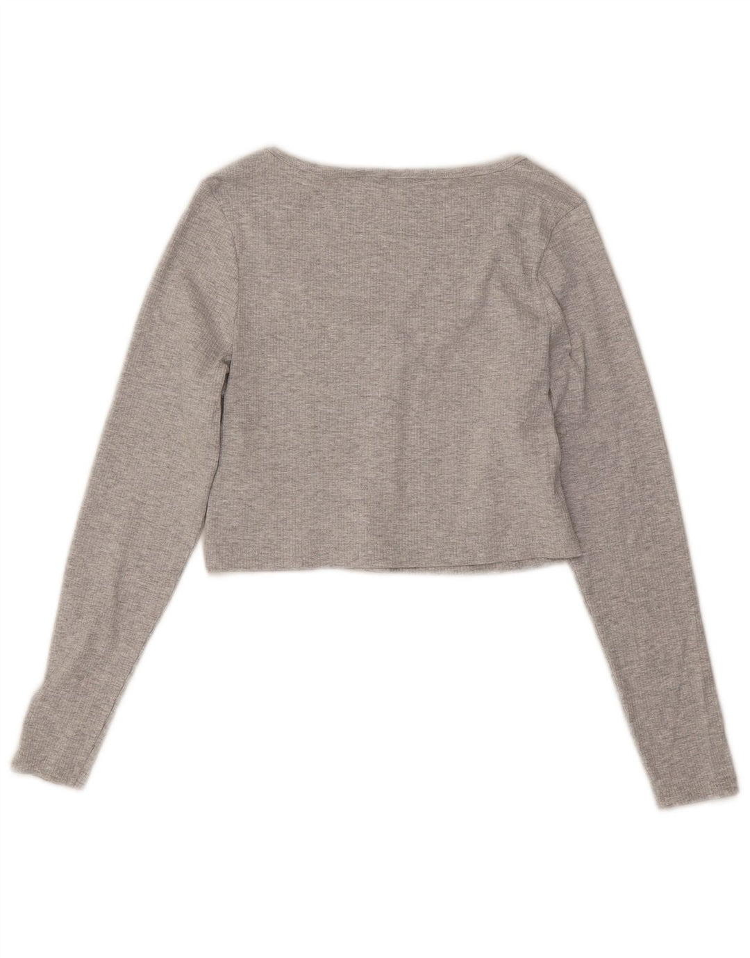 Puma Womens Long Sleeve Crop Top UK 18 XL Grey