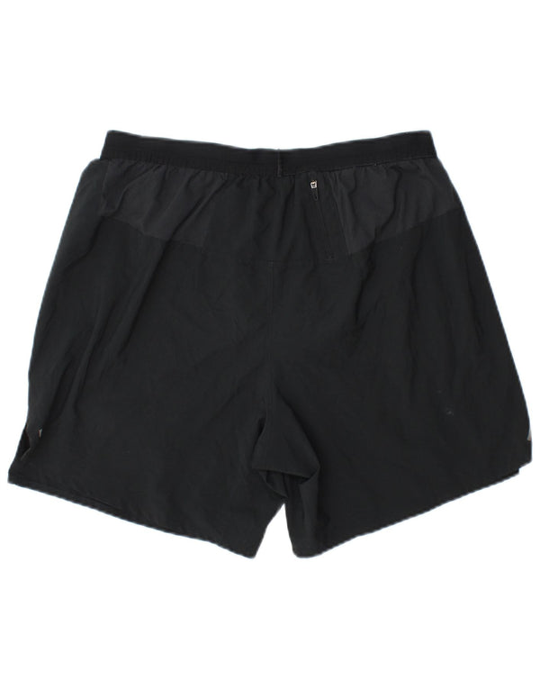 Nike - Pantalones cortos deportivos Dri Fit para hombre, talla grande, poliéster, color azul marino
