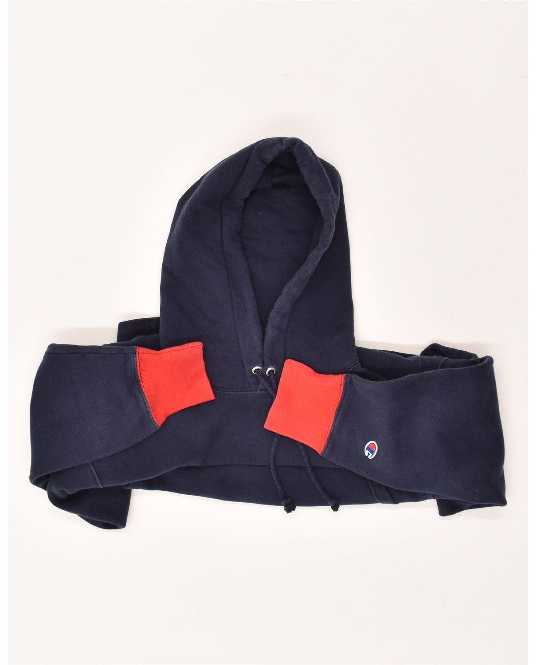 CHAMPION Mens Hoodie Jumper Medium Navy Blue Cotton Vintage Champion and Second-Hand Champion from Messina Hembry 