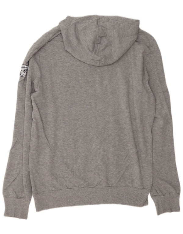Lotto Pull à capuche graphique pour homme 2XL Gris Coton