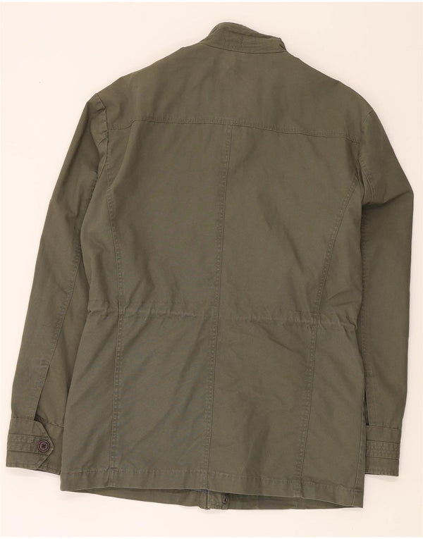 REDWOOD Herre Utility Jacket UK 40 Large Khaki Cotton
