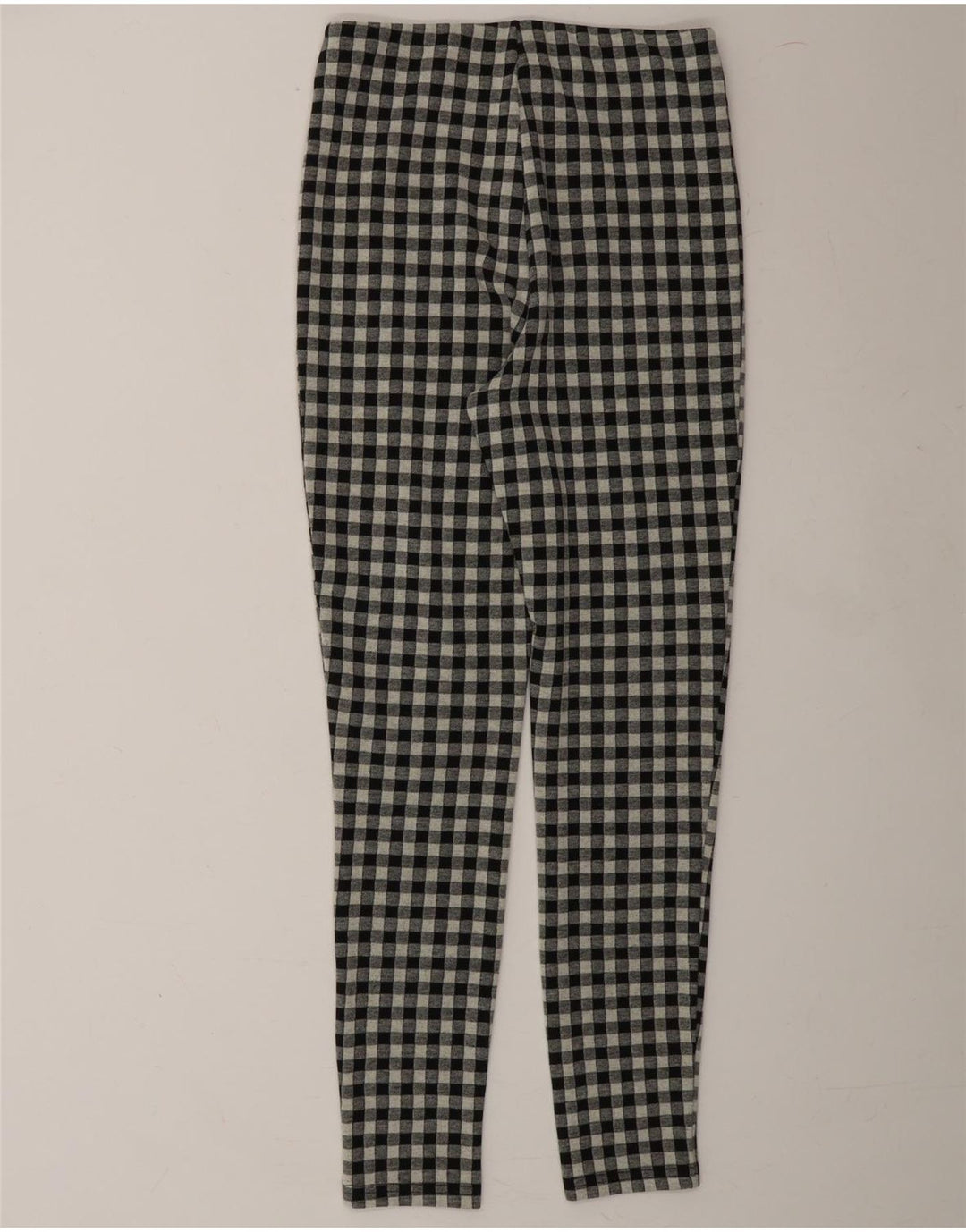 ZARA Womens Slim Suit Trousers Small W26 L28 Black Gingham Vintage Zara and Second-Hand Zara from Messina Hembry 