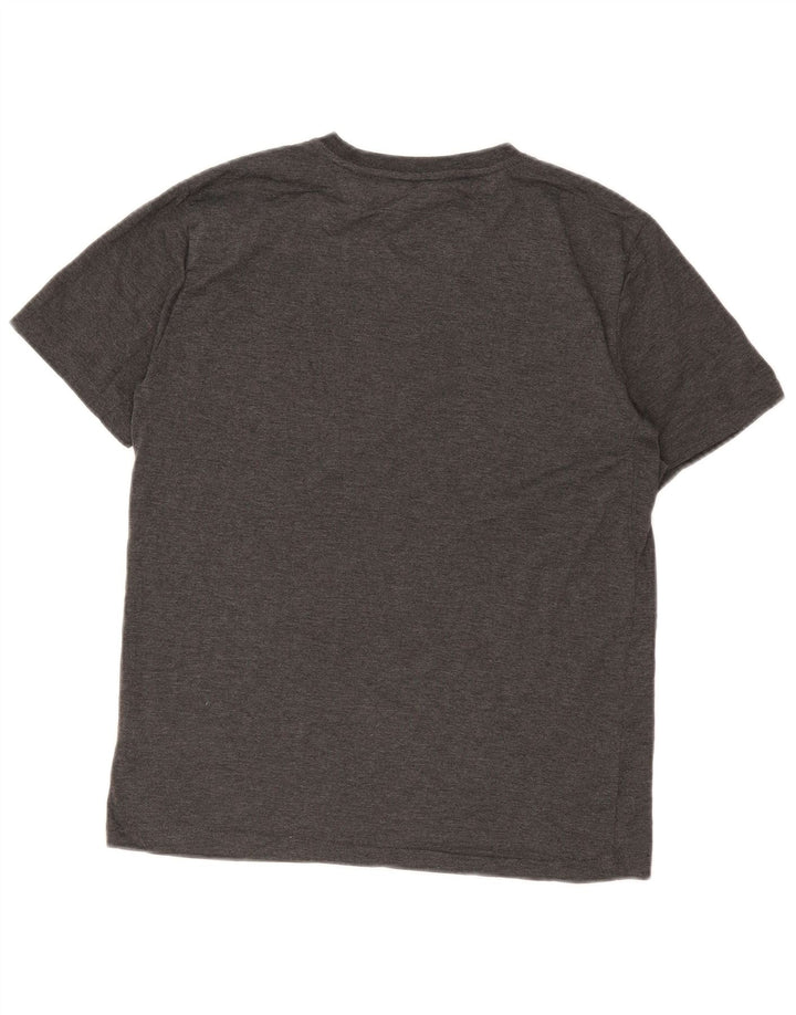 Calvin Klein Mens T-Shirt Top Medium Grey Polyester