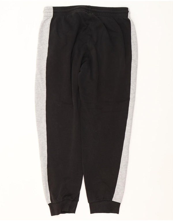 Pantaloni da tuta da uomo Kappa Joggers Large Nero Colourblock Cotton