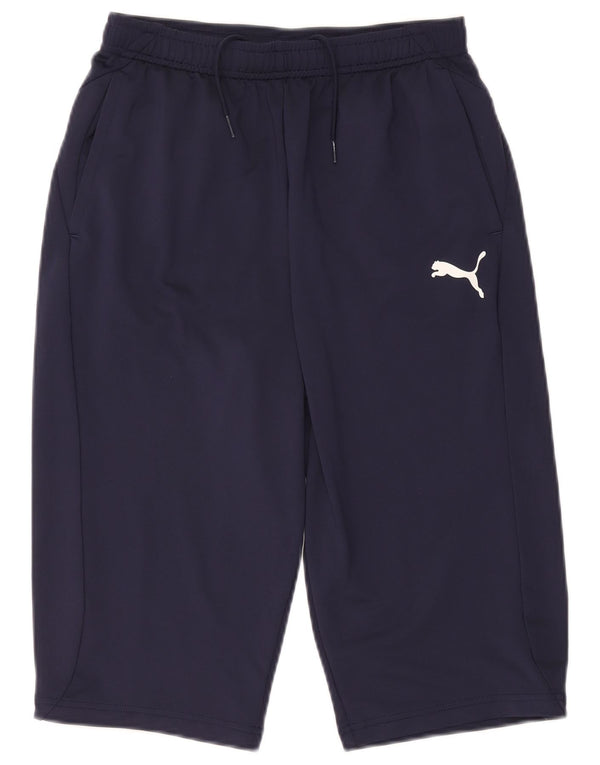Puma Boys Bermuda Sportshorts 15-16 år Marineblå