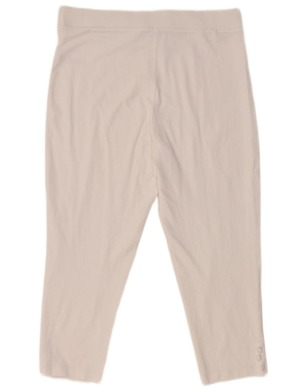 Leggings Capri da donna M&Co UK 14 grande cotone bianco