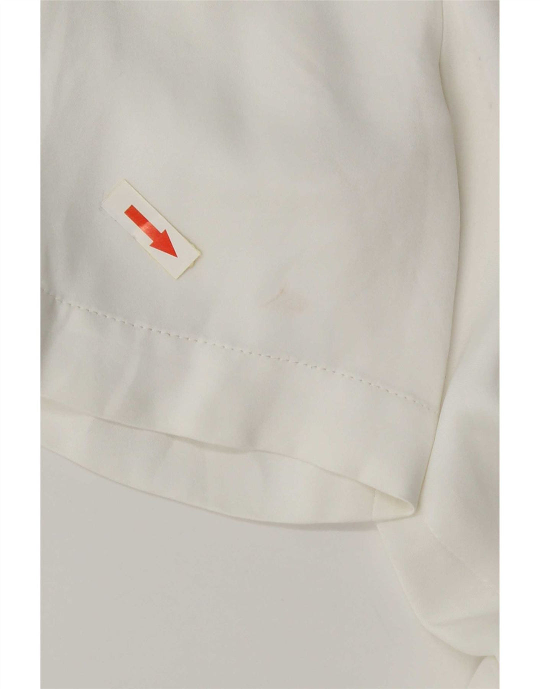 Zara Womens Short Sleeve Shirt UK 14 Medium White Viscose
