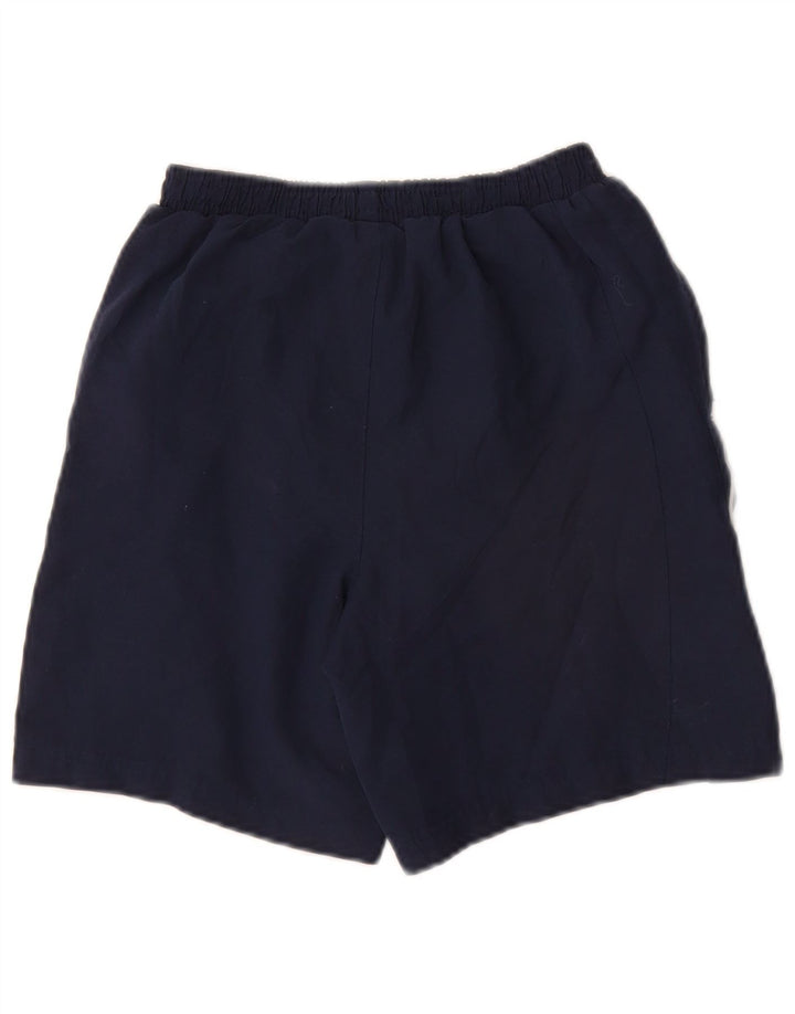 Umbro Boys Graphic Sport Shorts 9-10 Years Medium Navy Blue Polyester