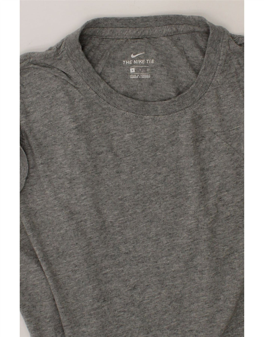 NIKE Mens T-Shirt Top Small Grey Cotton Vintage Nike and Second-Hand Nike from Messina Hembry 