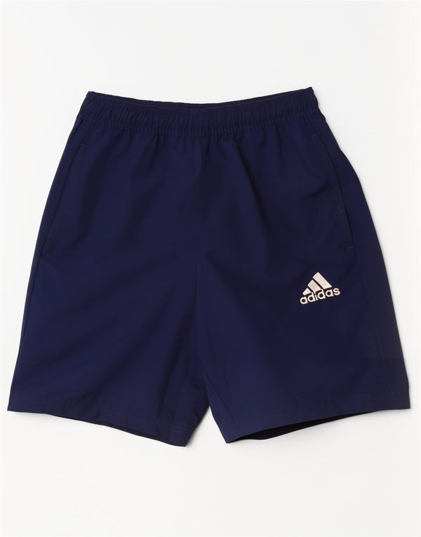 Adidas Regular Sports Shorts til mænd Small Navy Blue Sports