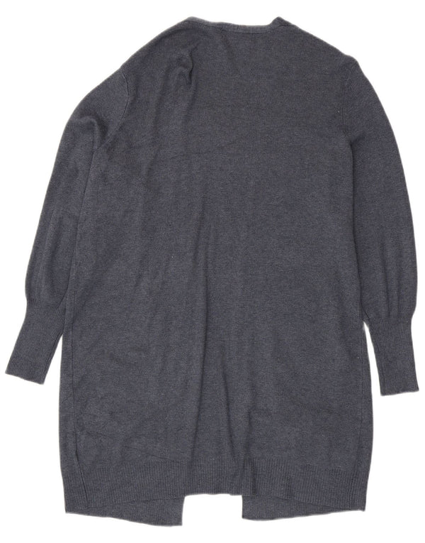 Marks & Spencer Damen Longline-Cardigan-Pullover UK 14 Medium Navy Blue