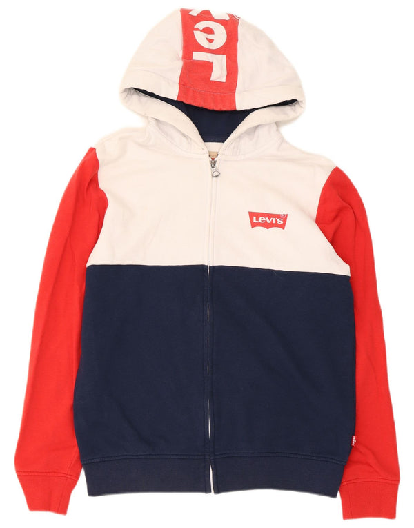 Levi's Boys Hættetrøje med lynlås 15-16 år Multifarvet Colourblock