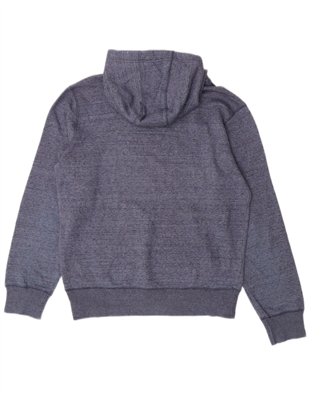 CHAMPION Suéter masculino com capuz gráfico médio azul salpicado