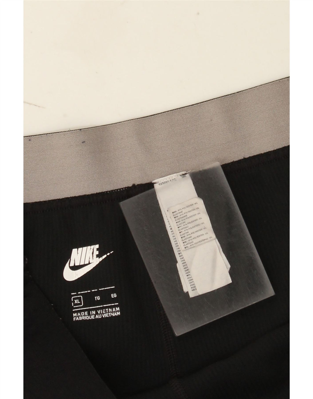 Nike Womens Graphic Leggings UK 18 XL  Black Polyester