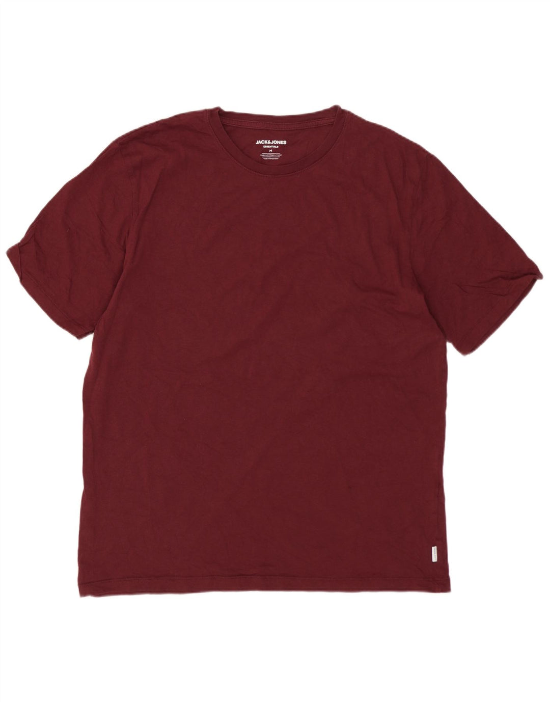 T-shirt da uomo Jack & Jones Top bordeaux medio