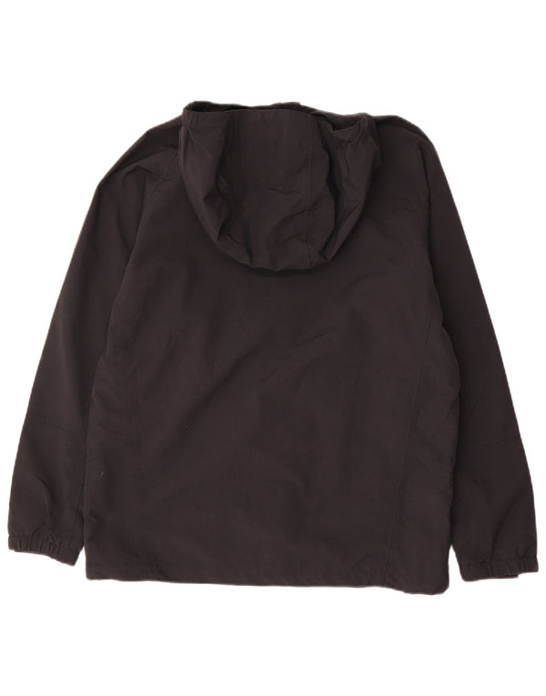 Berghaus Veste de pluie à capuche garçon 12-13 ans Noir Polyester