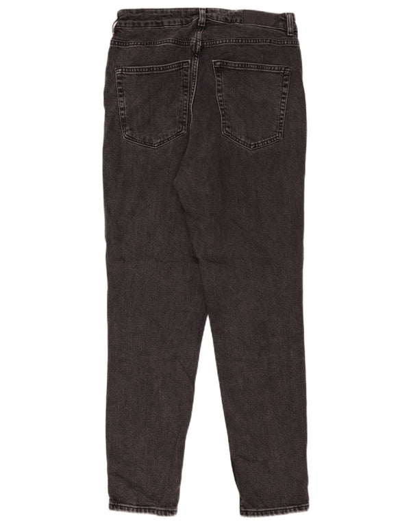 Женские узкие джинсы Topshop UK 14 Medium W30 L29, черный хлопок