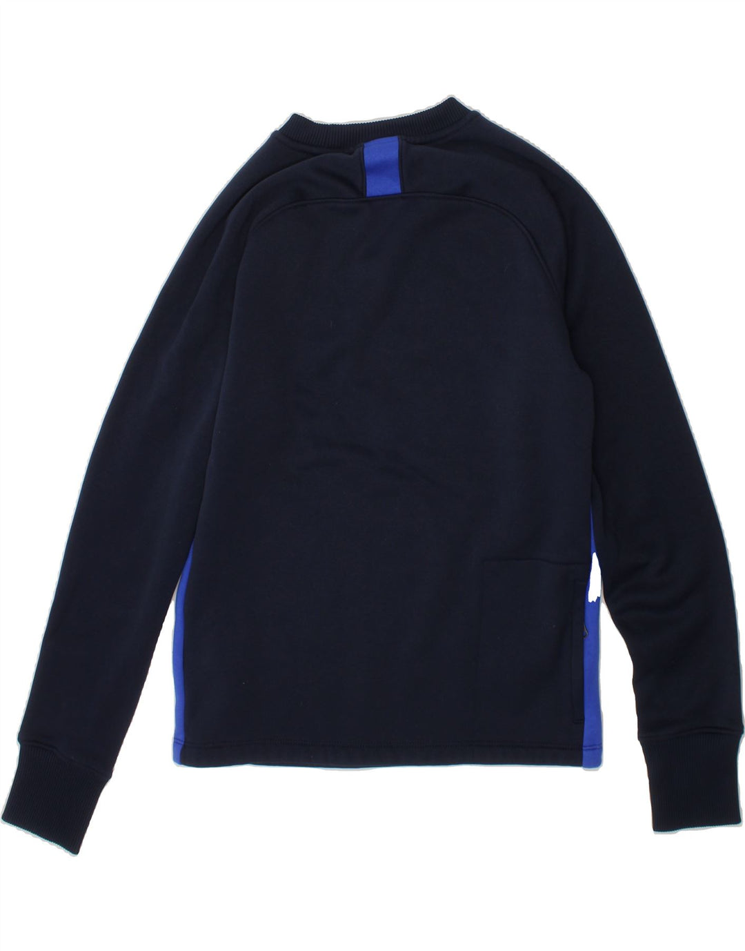 NIKE Boys Dri Fit Sweatshirt Jumper 10-11 Years Medium  Navy Blue Vintage Nike and Second-Hand Nike from Messina Hembry 