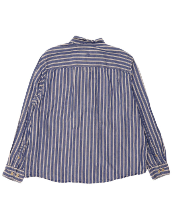 Chemise Homme Fat Face 2XL Coton Rayé Bleu