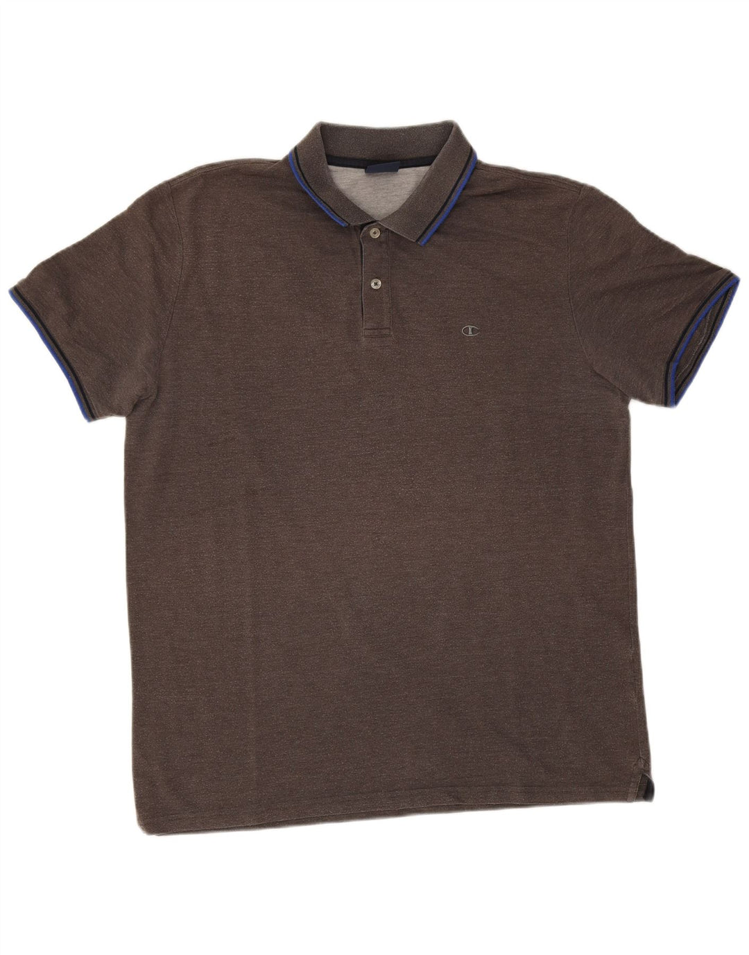 Champion Mens Polo Shirt XL Grey