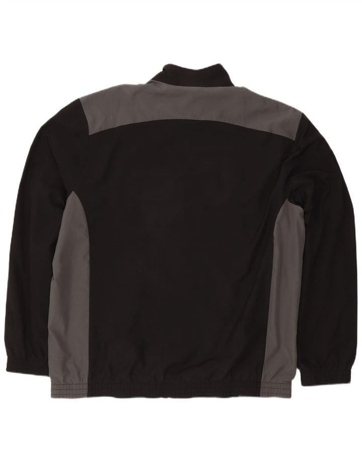 Puma Mens Tracksuit Top Jacket 2XL Black Colourblock Polyester
