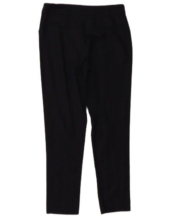 Pantaloni chino subțiri Oasis pentru femei UK 8 mici L30 L27 bumbac bleumarin