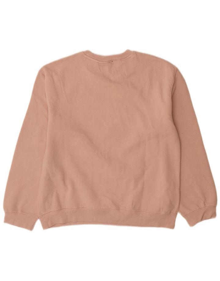 Zara Γυναικεία Φούτερ Jumper UK 14 Medium Pink