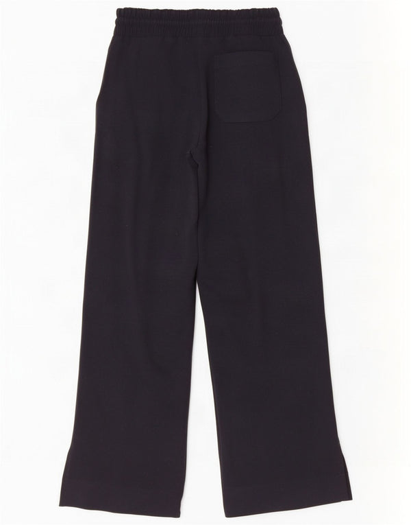 Pantaloni da tuta da donna a gamba larga Reiss UK 10 Small Poliestere nero