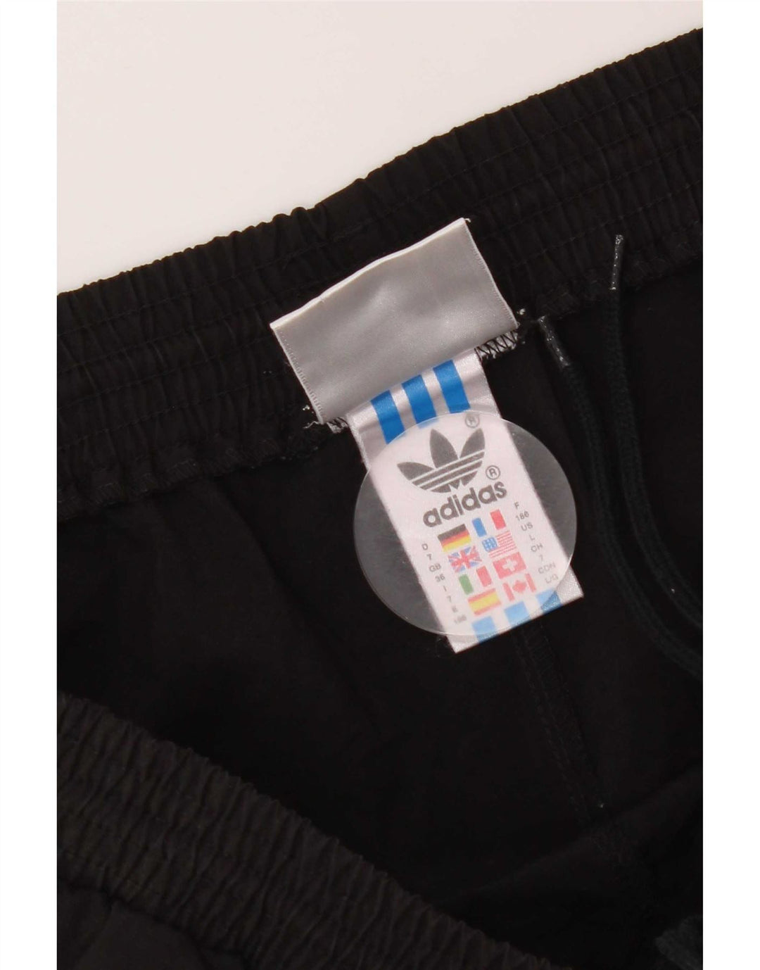 Adidas Mens Bermuda Sport Shorts Large Black Polyester