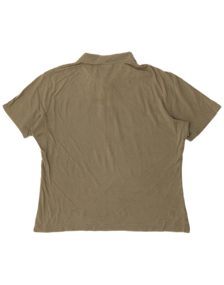 Diadora Mens Polo Shirt 2XL Khaki