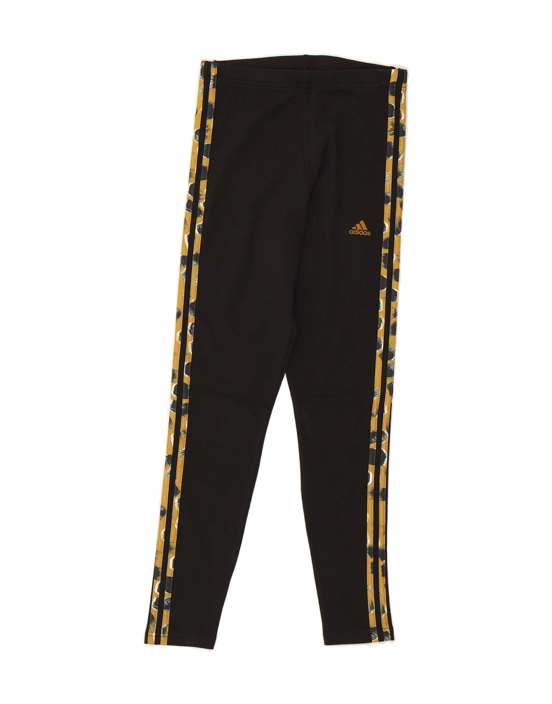 ADIDAS Womens Leggings UK 8/10 Small  Black Vintage Adidas and Second-Hand Adidas from Messina Hembry 