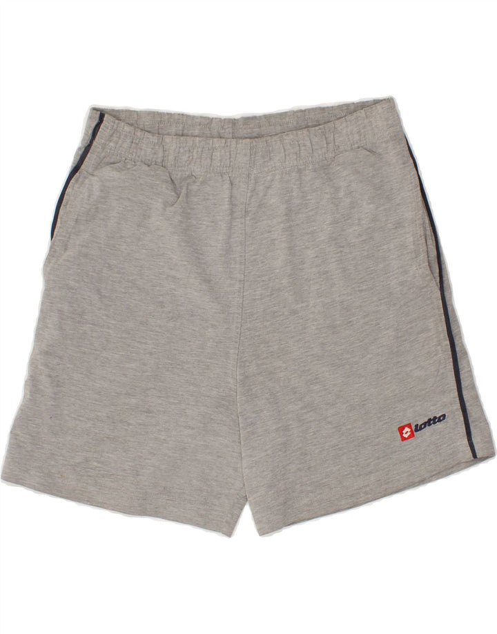LOTTO Mens Sport Shorts IT 46 Small  Grey Cotton Vintage Lotto and Second-Hand Lotto from Messina Hembry 