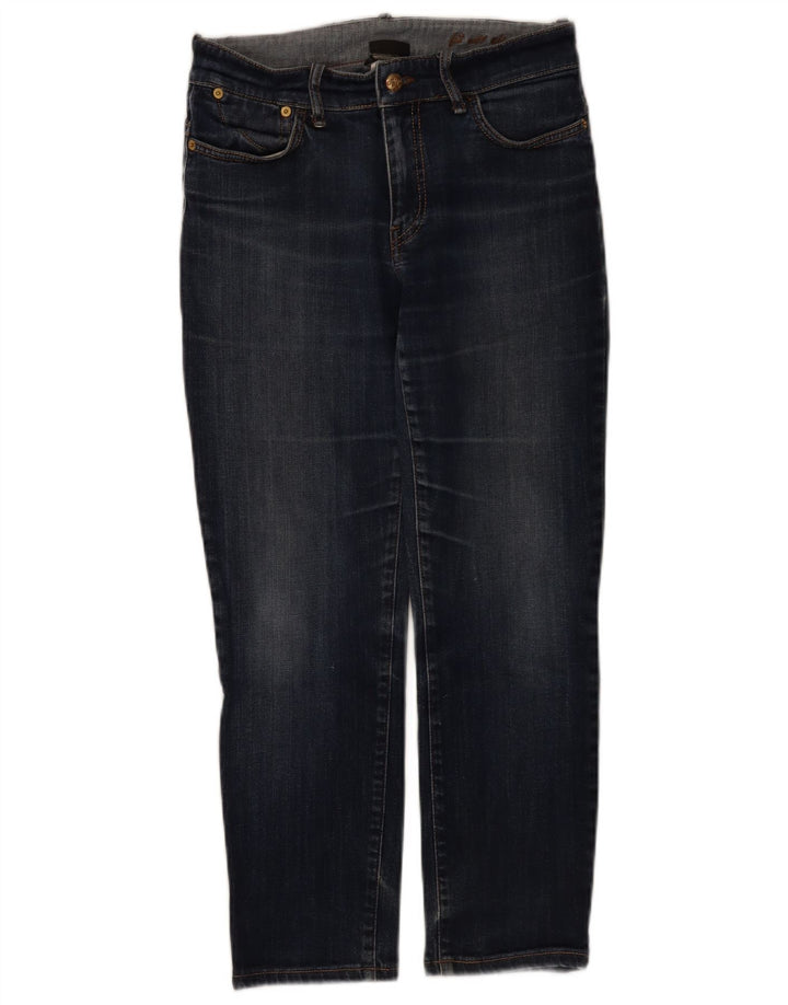 Max Mara Womens Weekend Slim Jeans W28 L26 Navy Blue Cotton