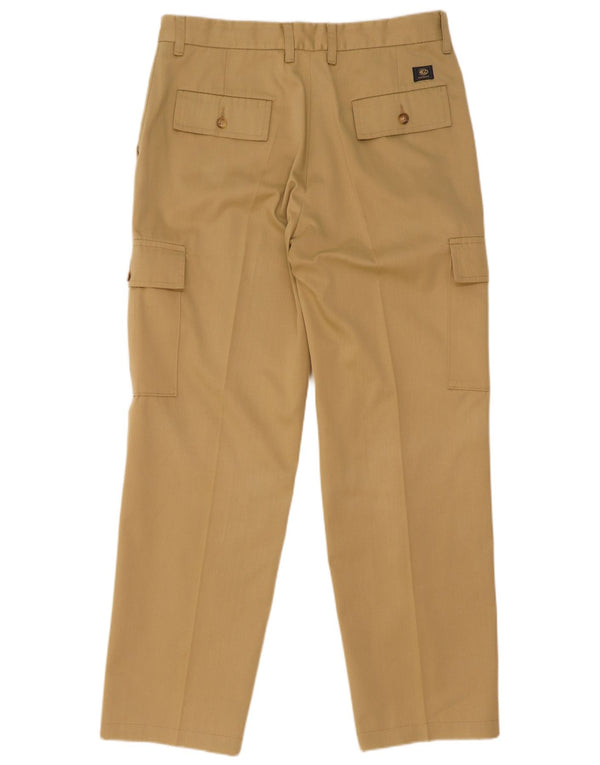 Carrera Mens Straight Cargo nadrág IT 50 W32 L31 bézs pamut