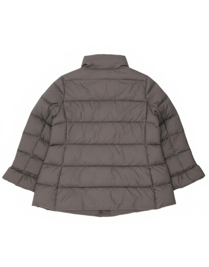 Fiorella Rubino Womens Padded Jacket UK 18 XL Grey Polyamide
