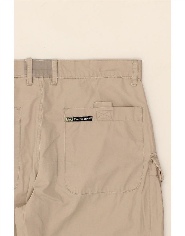 PACIFIC TRAIL Mens Straight Cargo Trousers W34 L31  Beige Vintage Pacific Trail and Second-Hand Pacific Trail from Messina Hembry 