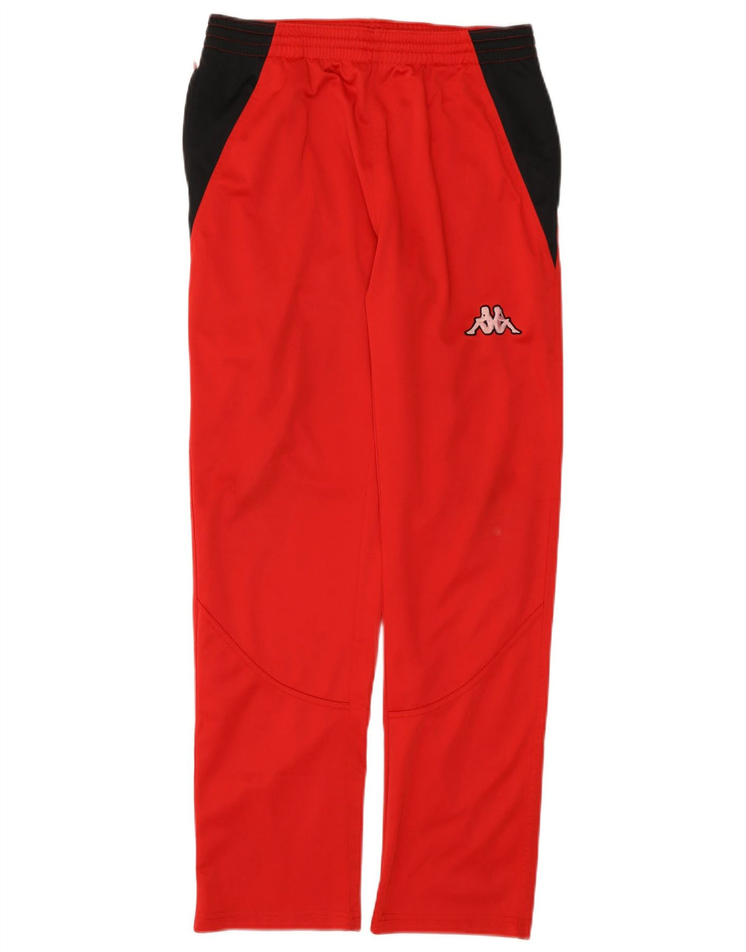 Kappa Mens Tracksuit Trousers Medium  Red Colourblock Polyester