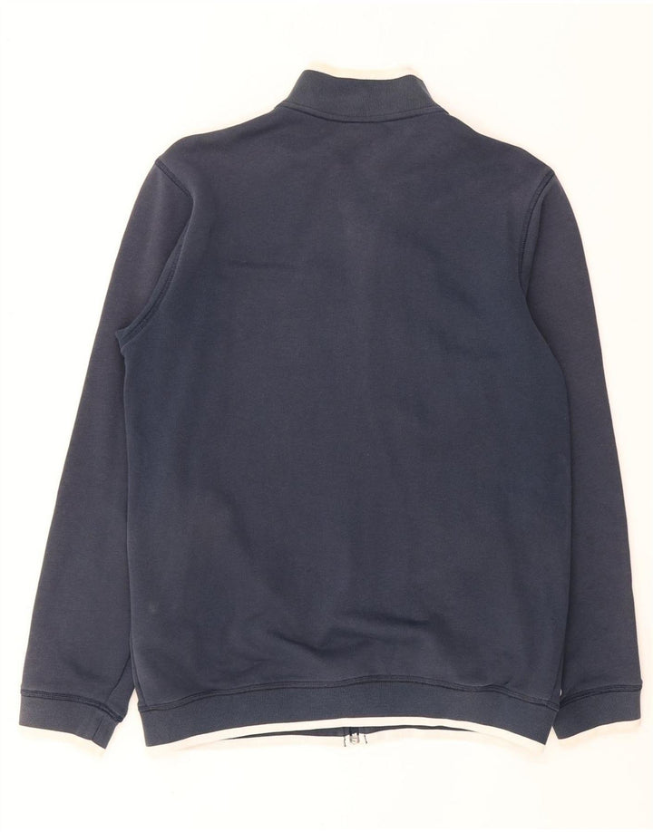 Reebok Veste de Survêtement Homme Petit Bleu Marine Coton