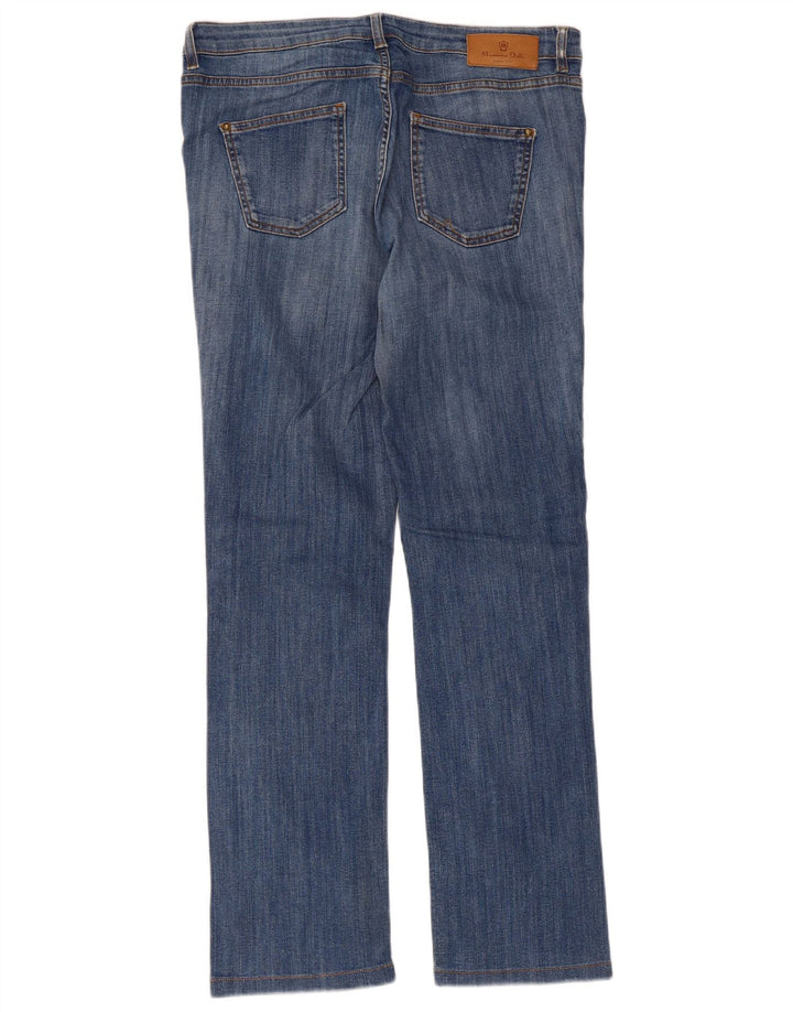 Massimo Dutti Womens Straight Jeans EU 42 Large W32 L29 Blue
