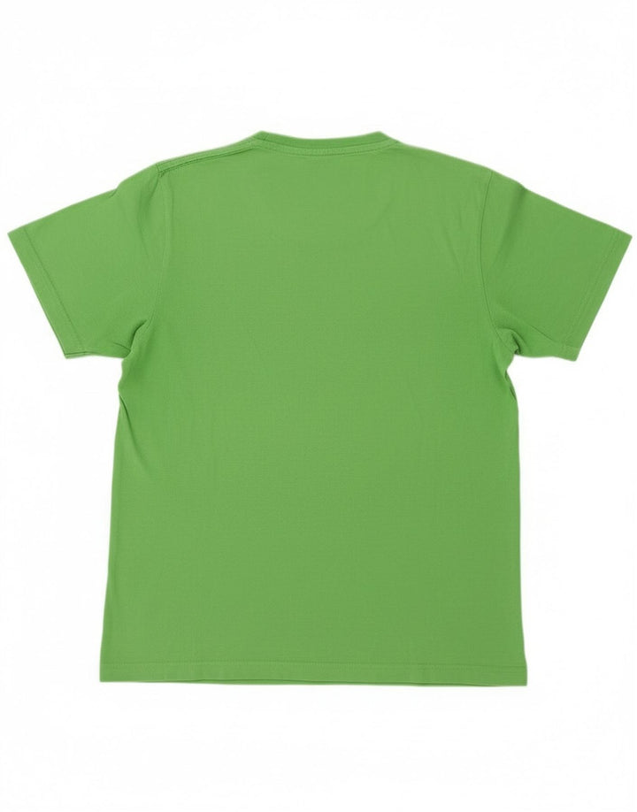 Adidas Mens Graphic T-Shirt Top Large Green Cotton